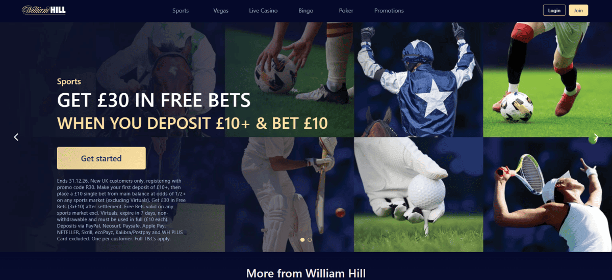 William Hill Bet